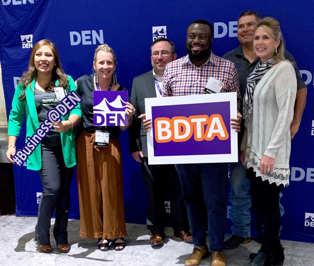 Geneva along with her fellow teammates celebrate their graduation from the BDTA 200 program. 